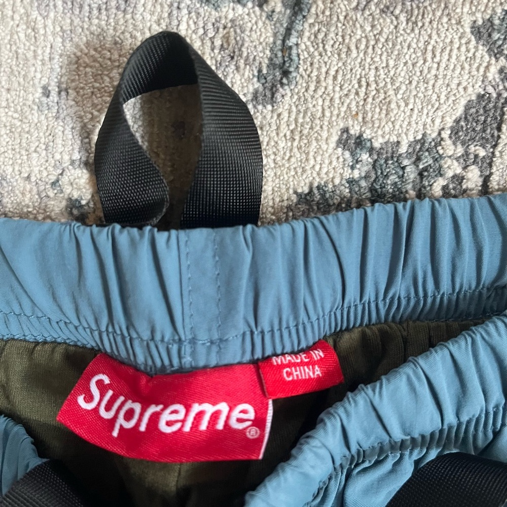Supreme Khaki Jacket with Red Tag